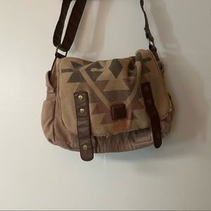 The walking dead Daryl poncho messenger bag